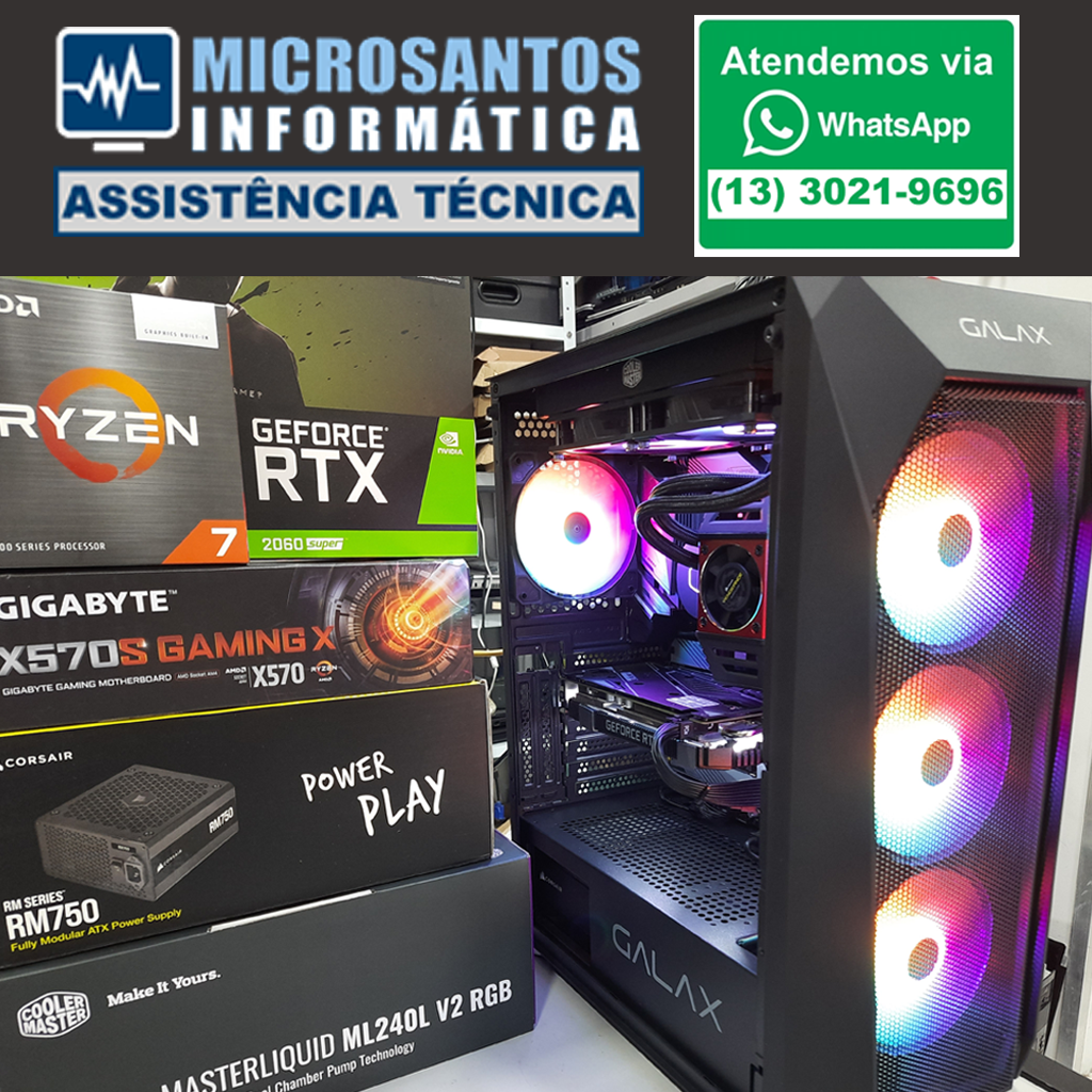 Montagem de PC Gamer em Santos