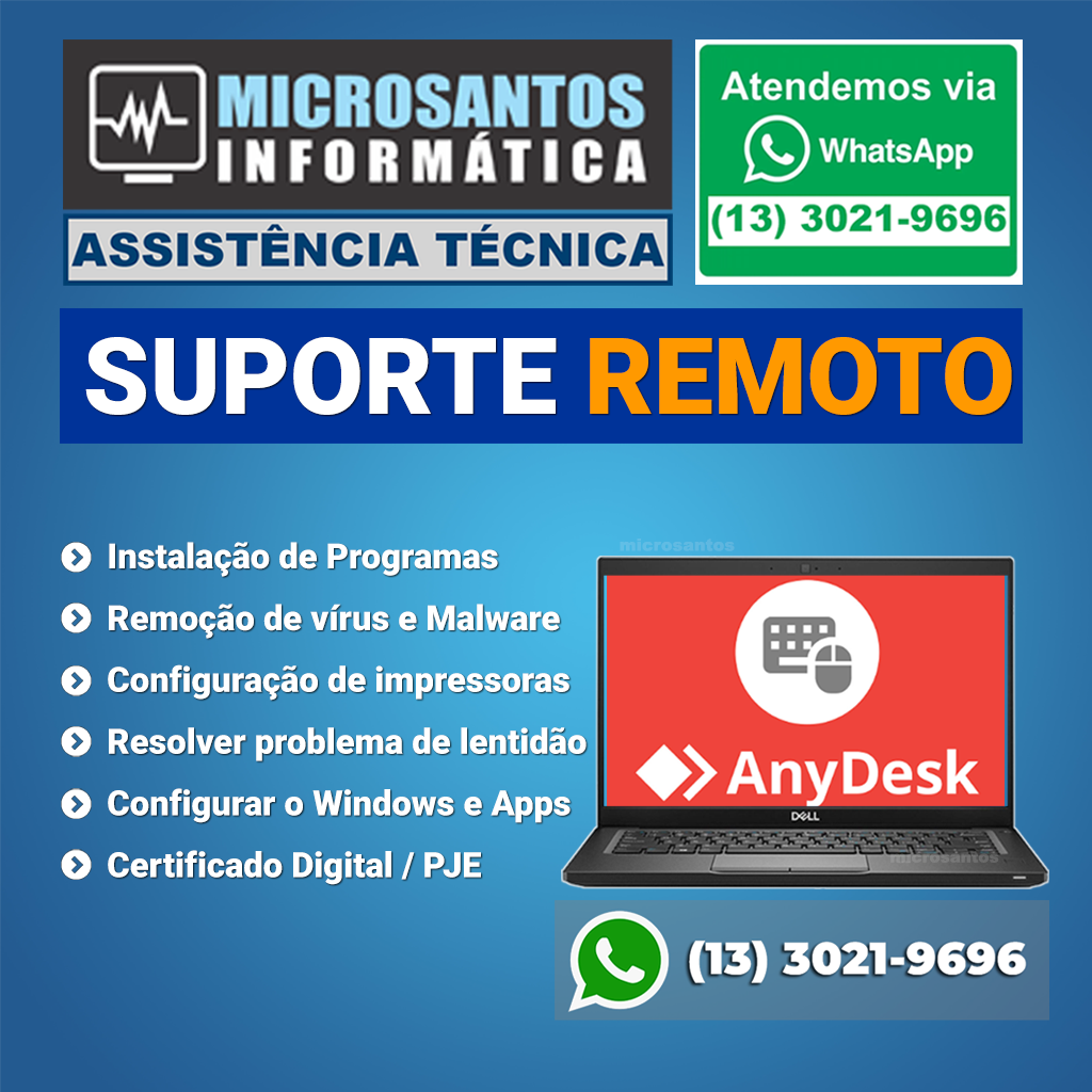 Suporte Remoto em Santos