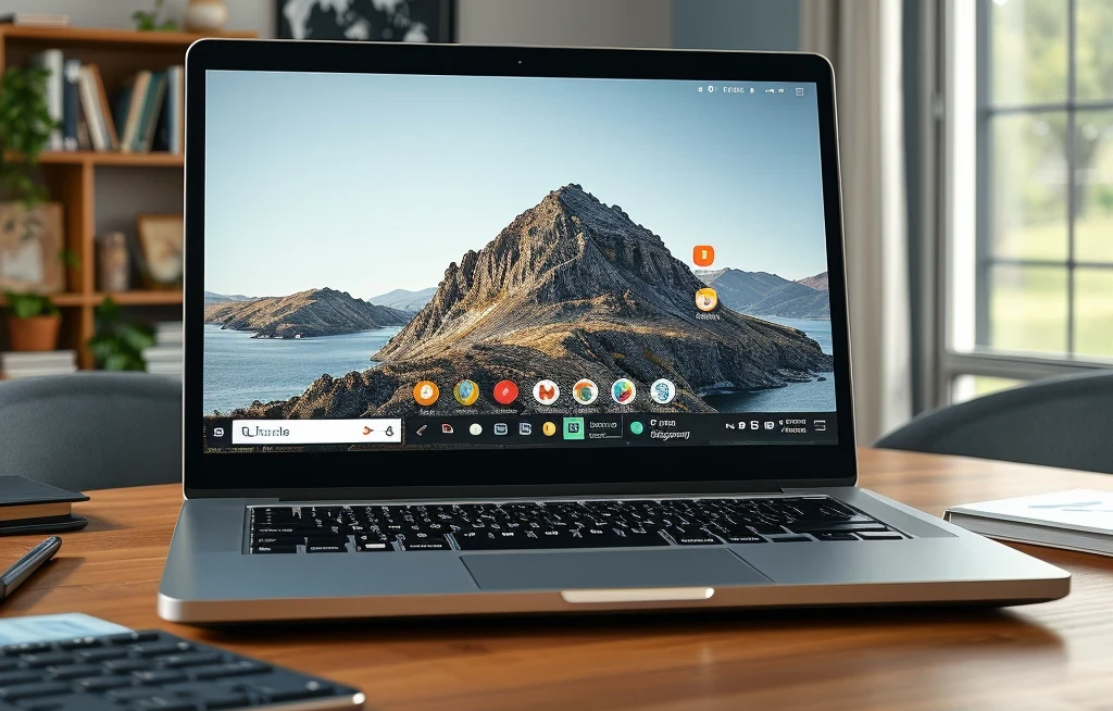 notebook com linux