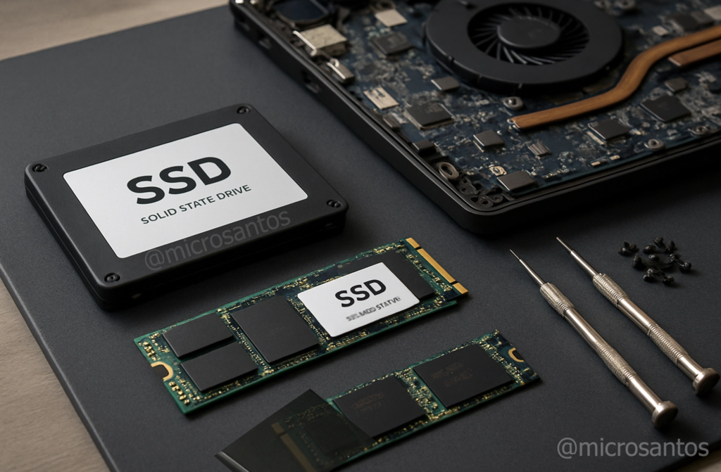 Onde instalar SSD para notebook em Santos