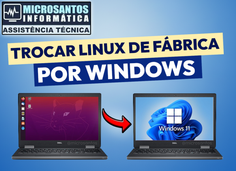 Formatar e trocar o Linux para Windows